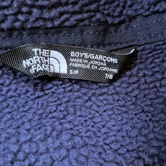 The North Face Boys’ Sherpa Fleece Navy Jacket - Picture 8 of 12